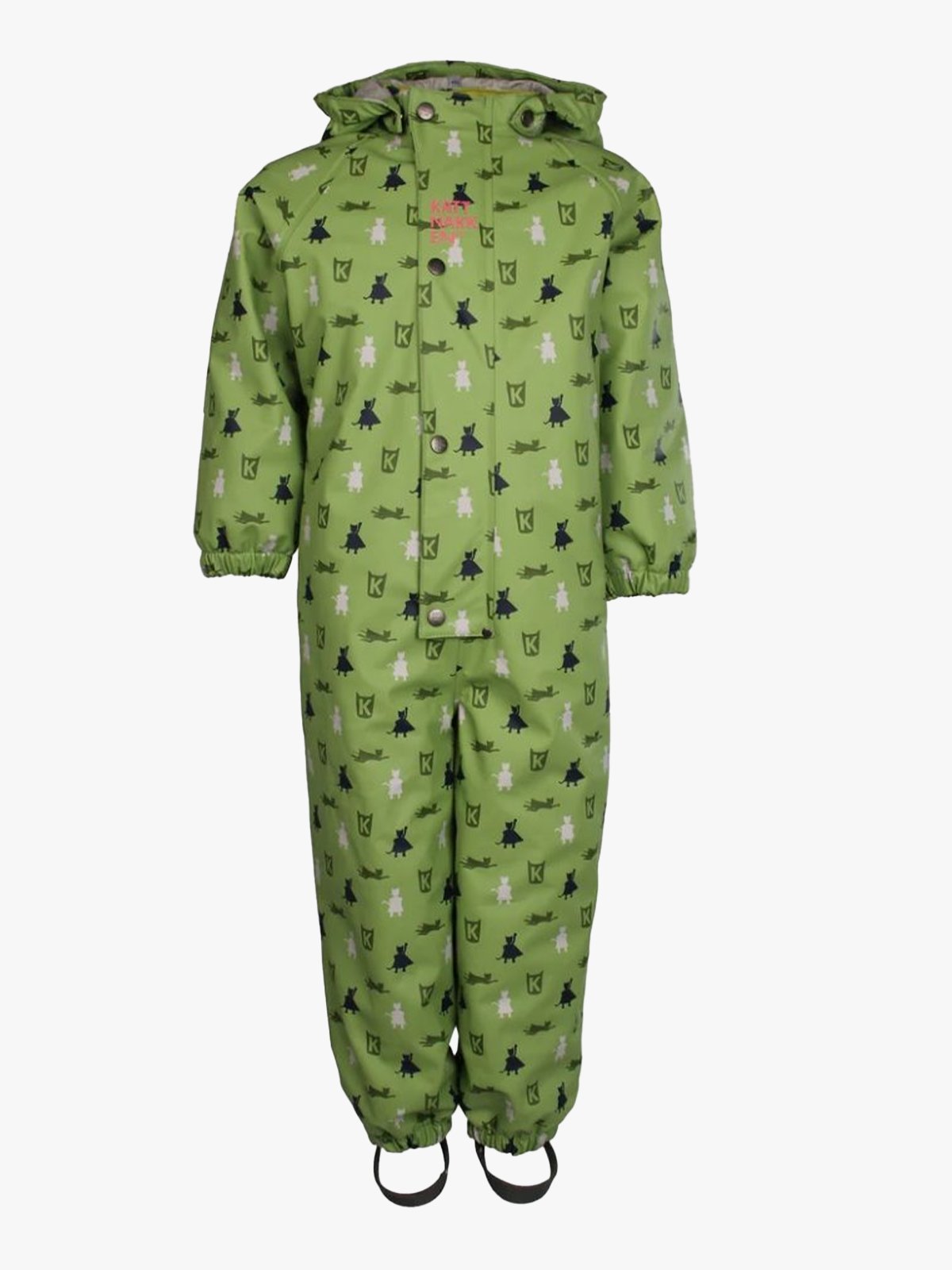 Kattnakken Heilårsregndress Hagl Supergrønn