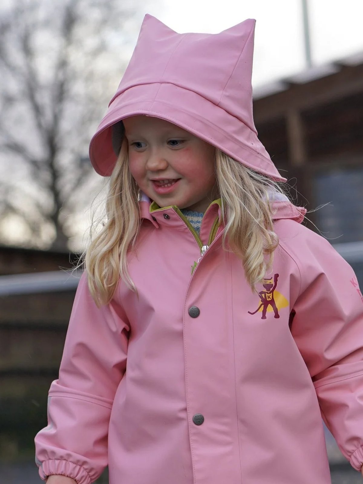 Kattnakken Sydvest Rosa Krystall