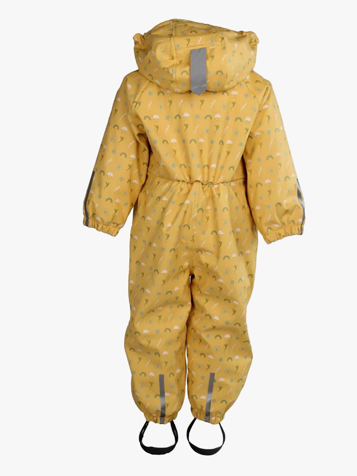 Kattnakken Babyregndress Dugg Bananskum