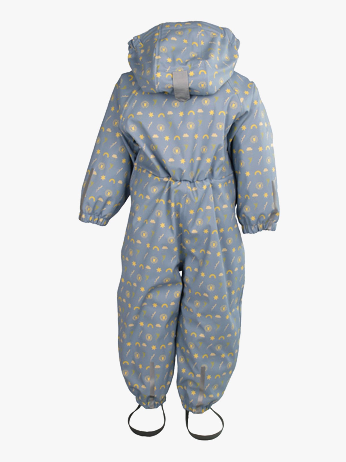 Kattnakken Babyregndress Dugg Mjuk Blå