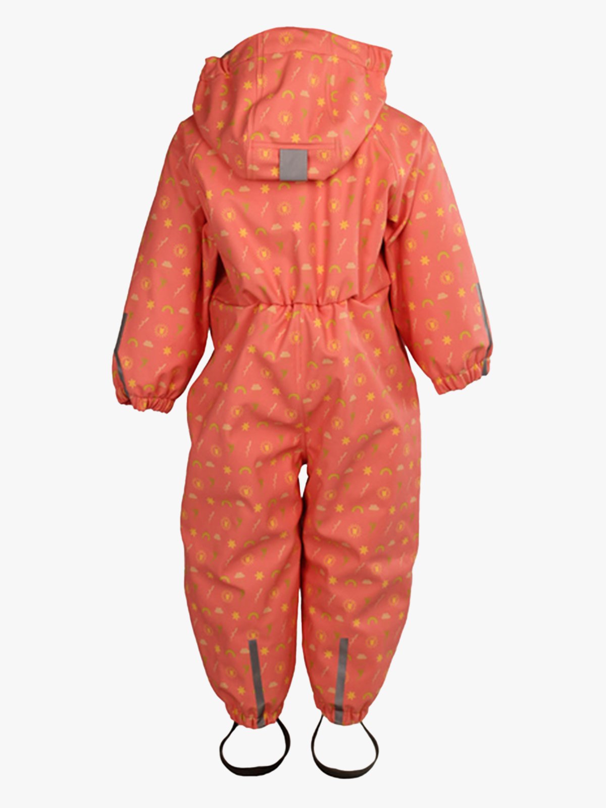 Kattnakken Babyregndress Dugg Stokkrose