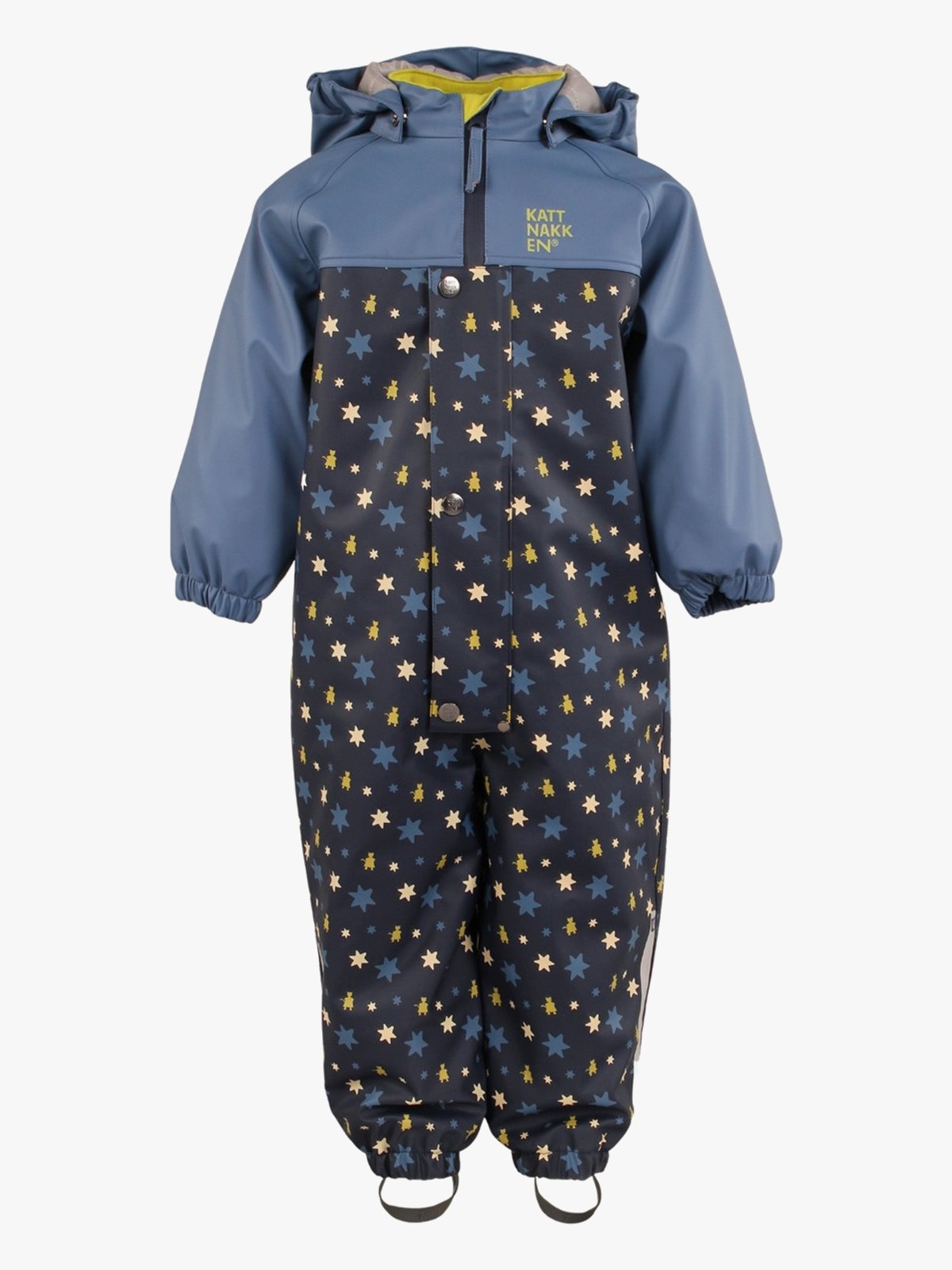 Kattnakken Babyregndress Pytt Blå horisont
