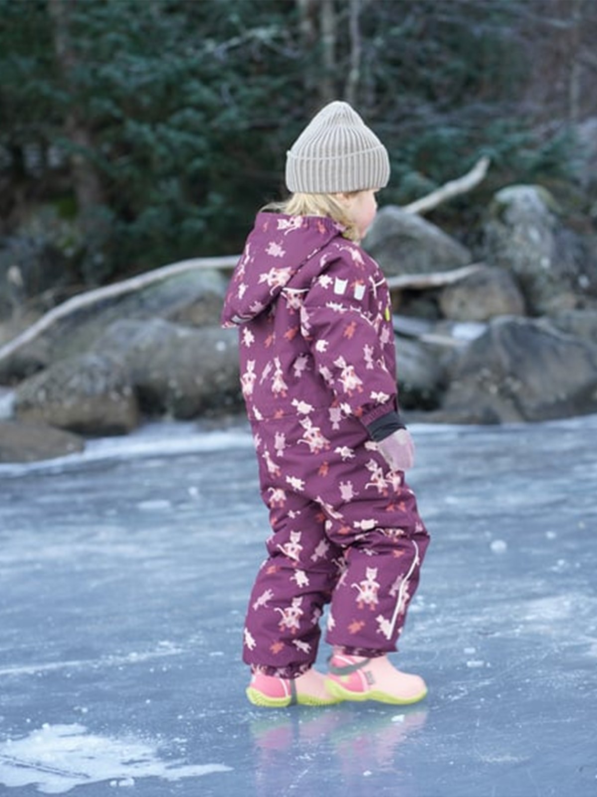 Kattnakken Vinterparkdress Snø Nostalgi