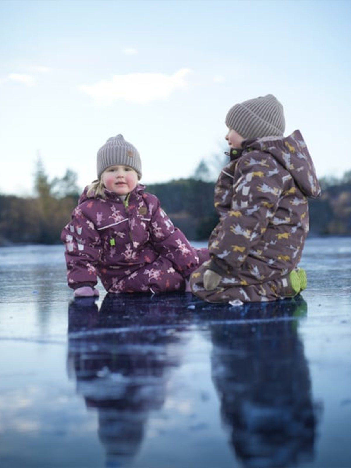 Kattnakken Vinterparkdress Snø Nostalgi