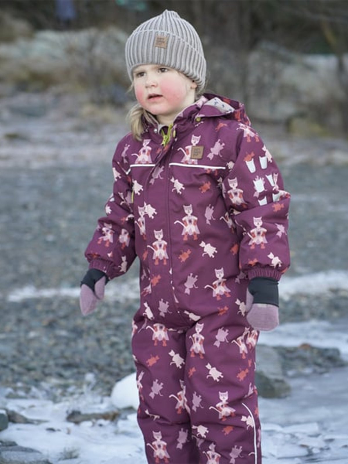 Kattnakken Vinterparkdress Snø Nostalgi