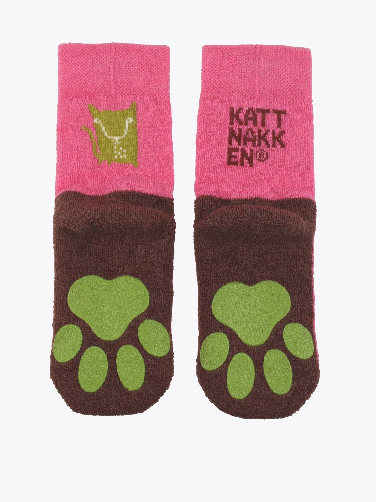 Kattnakken Ullsokk Antiskli Rosa