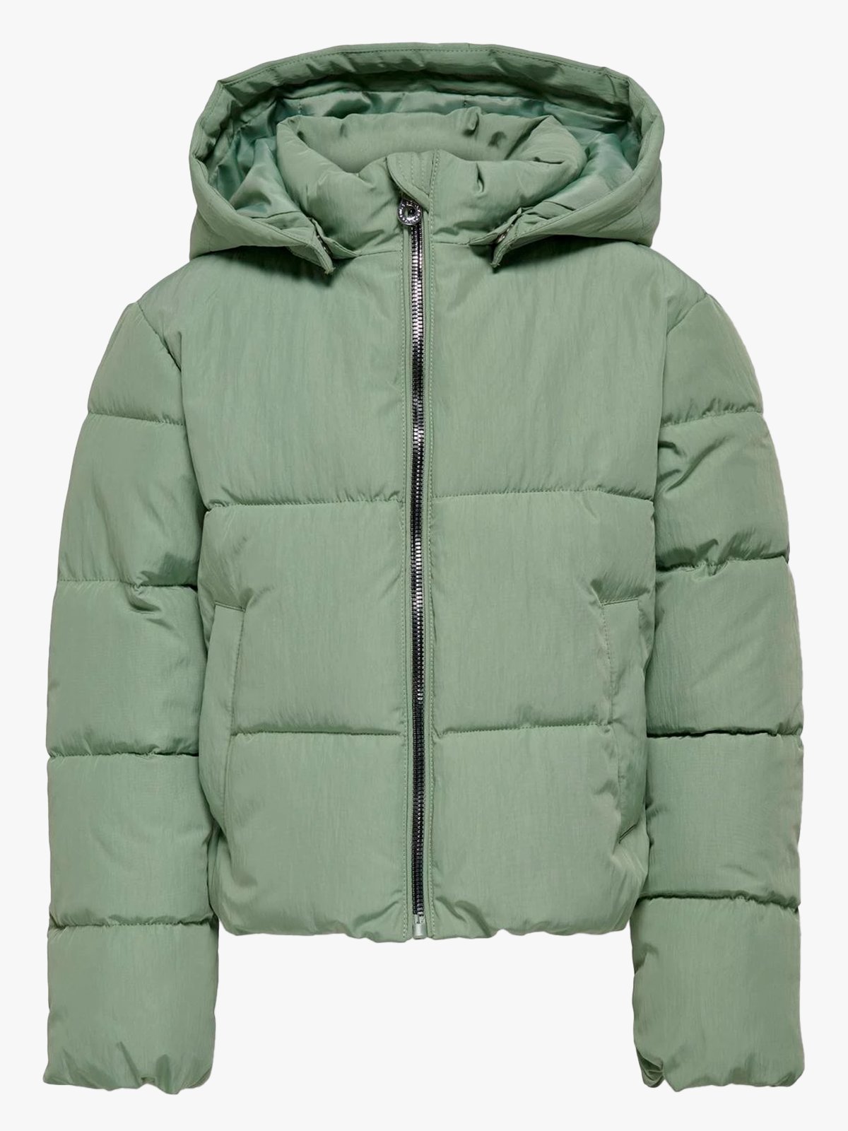Kids Only Dolly Short Puffer Jacket Hedge Green