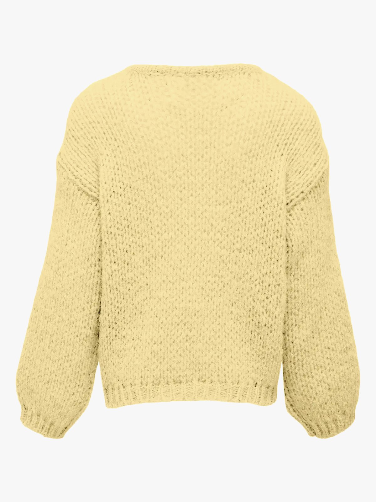 Kids Only Nordic Life Long Sleeve O-Neck Knit French Vanilla