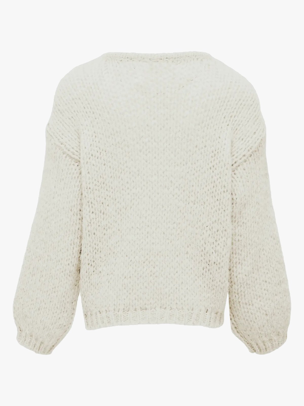 Kids Only Nordic Life Long Sleeve O-Neck Knit Snow White