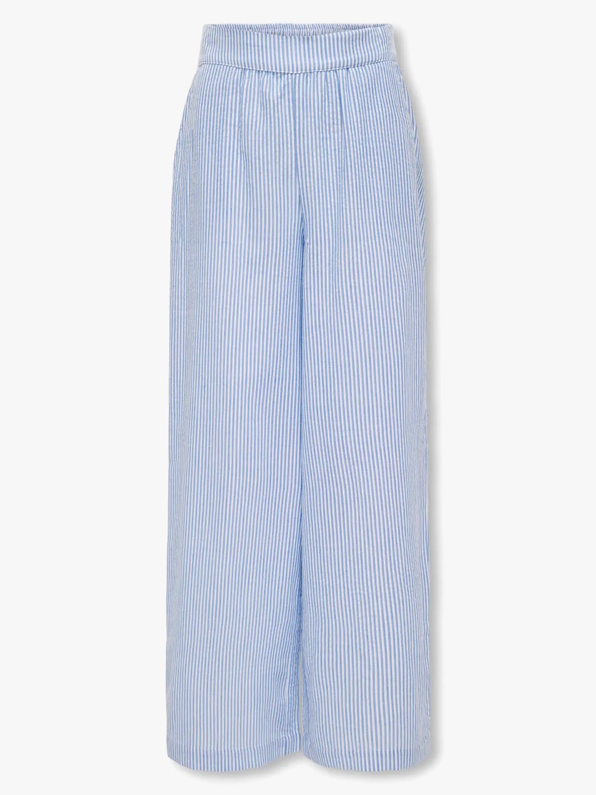 Kids Only Smilla Stripe Pant Woven Cloud Dancer Clear Sky