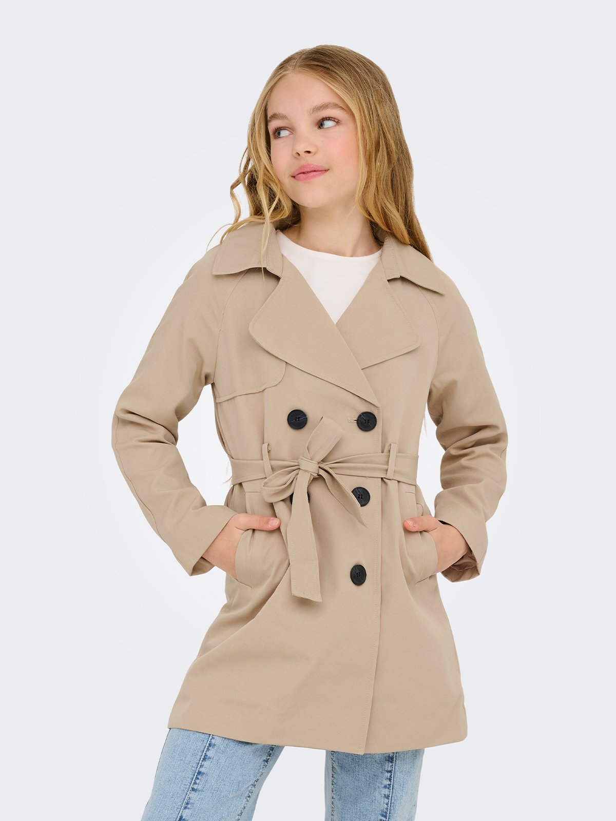 Kids Only Chloe Life Trenchcoat Tannin