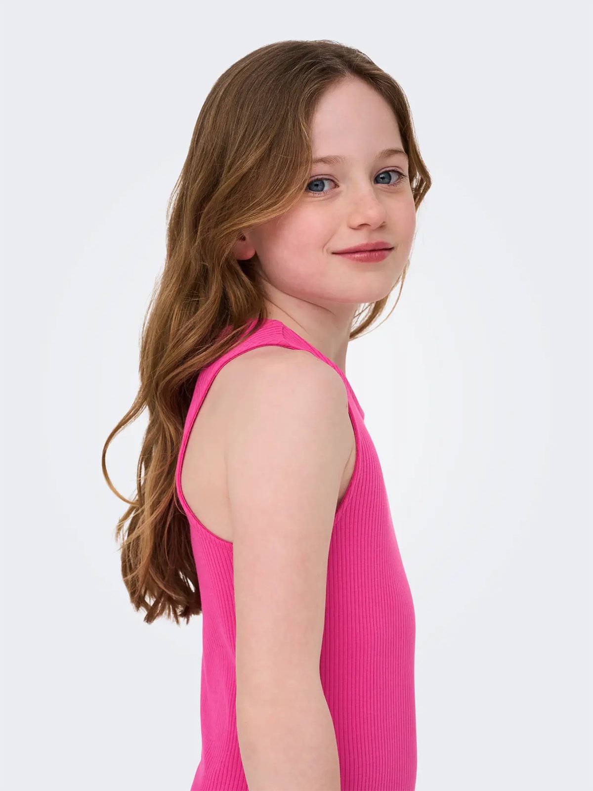 Kids Only Belfast Life S/L Midi Dress Junior Fuchsia Fedora