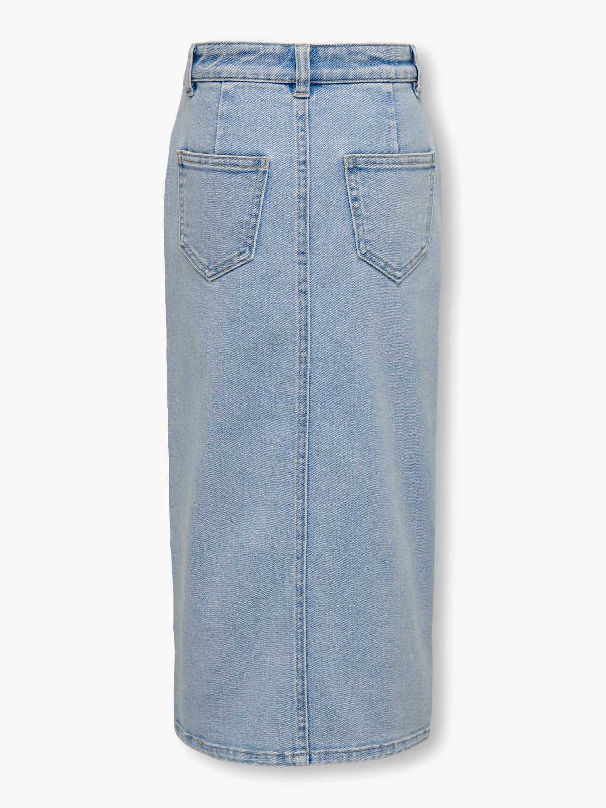 Kids Only Siri Front Slit Skirt Denim Gua Light Blue Denim