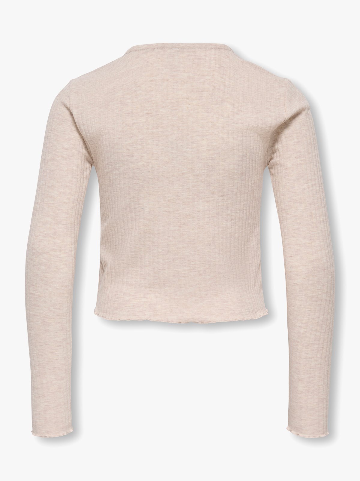 Kids Only Nella Long Sleeve O-Neck Top Pumice Stone