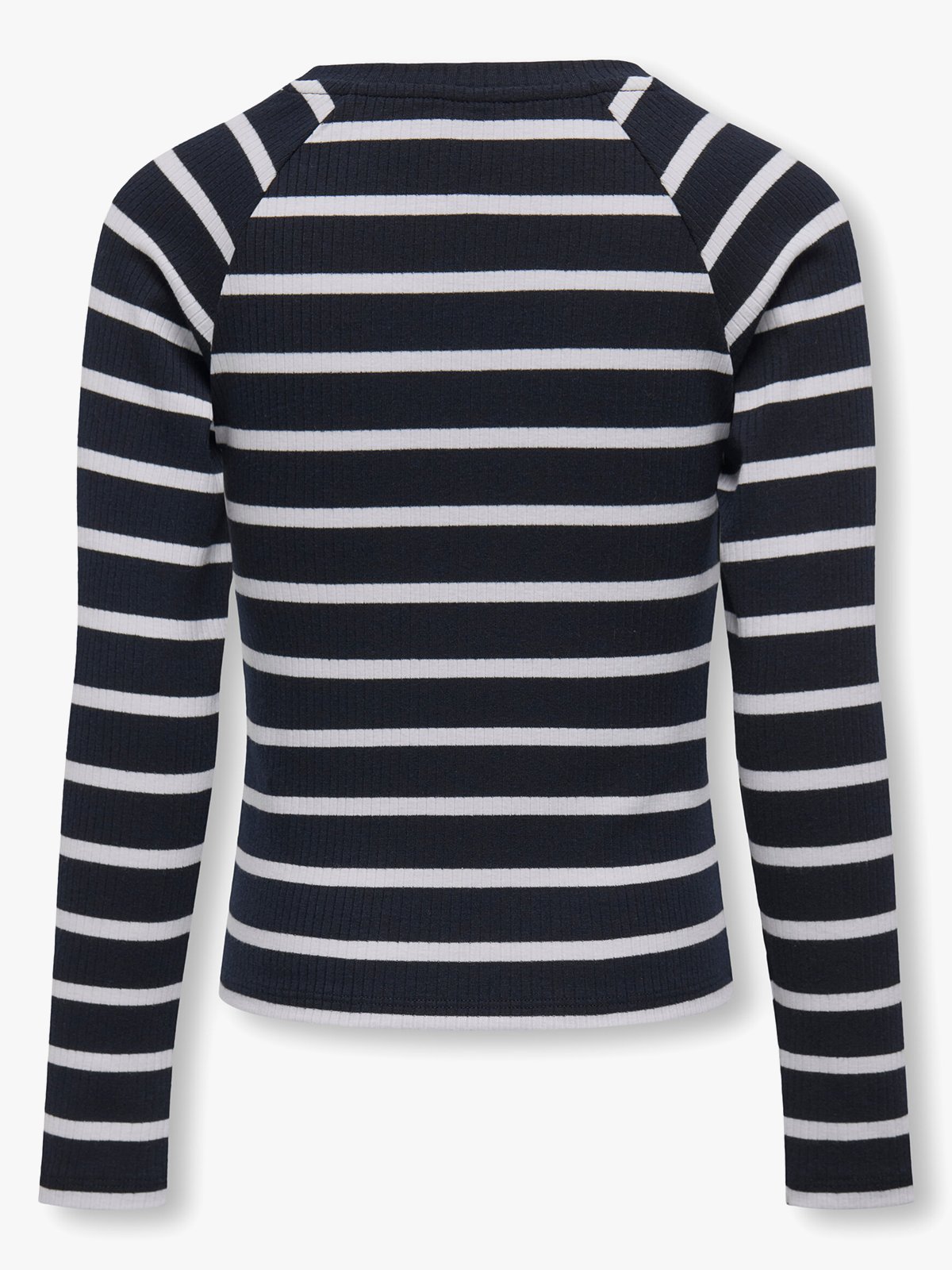 Kids Only Sadie Long Sleeve Stripe Mix Top Junior Navy Blazer / Cloud Dancer