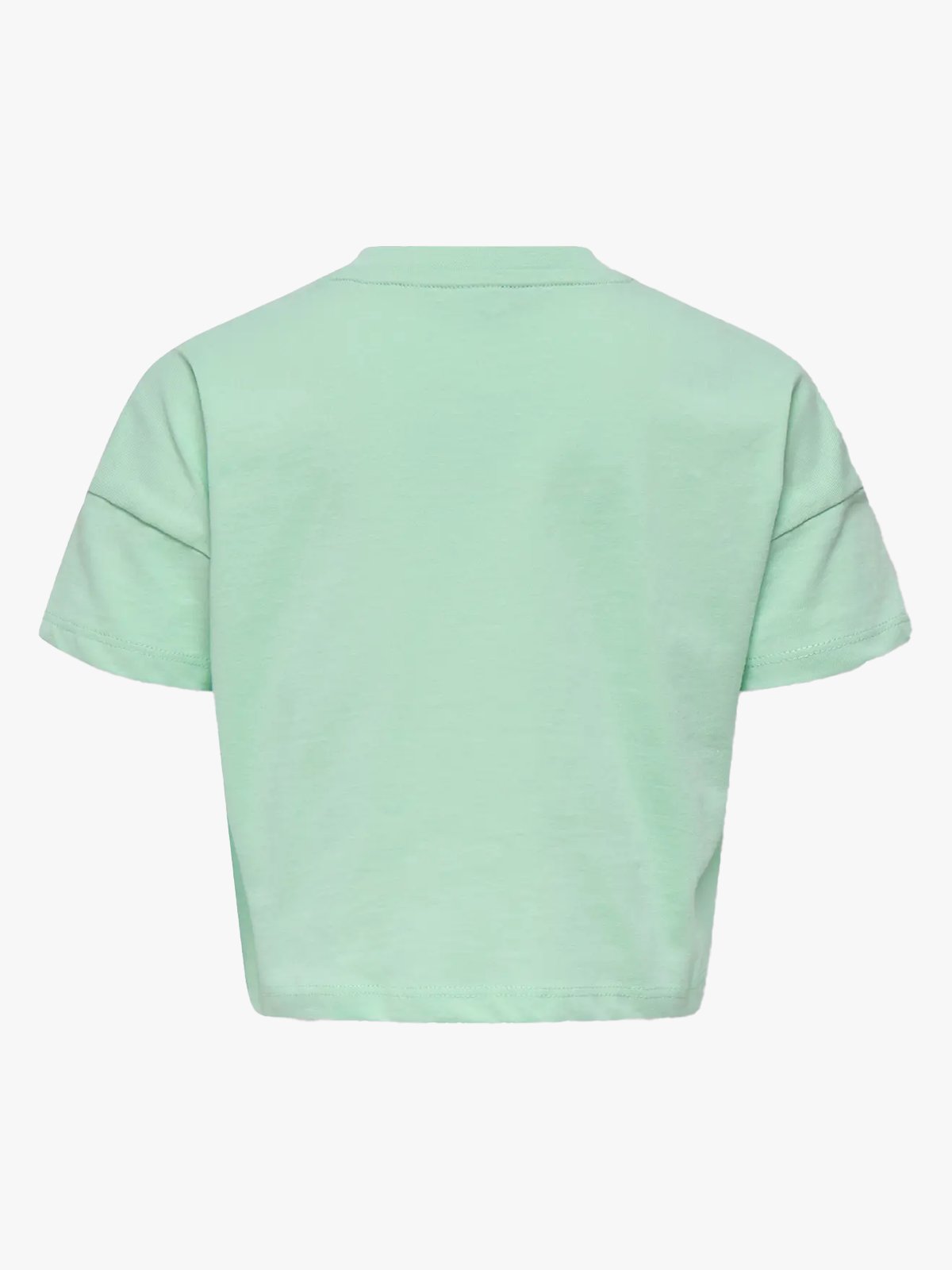 Kids Only Anna Short Sleeve Heart Tee Juniors Birds Egg Green Heart/Cloud Dancer