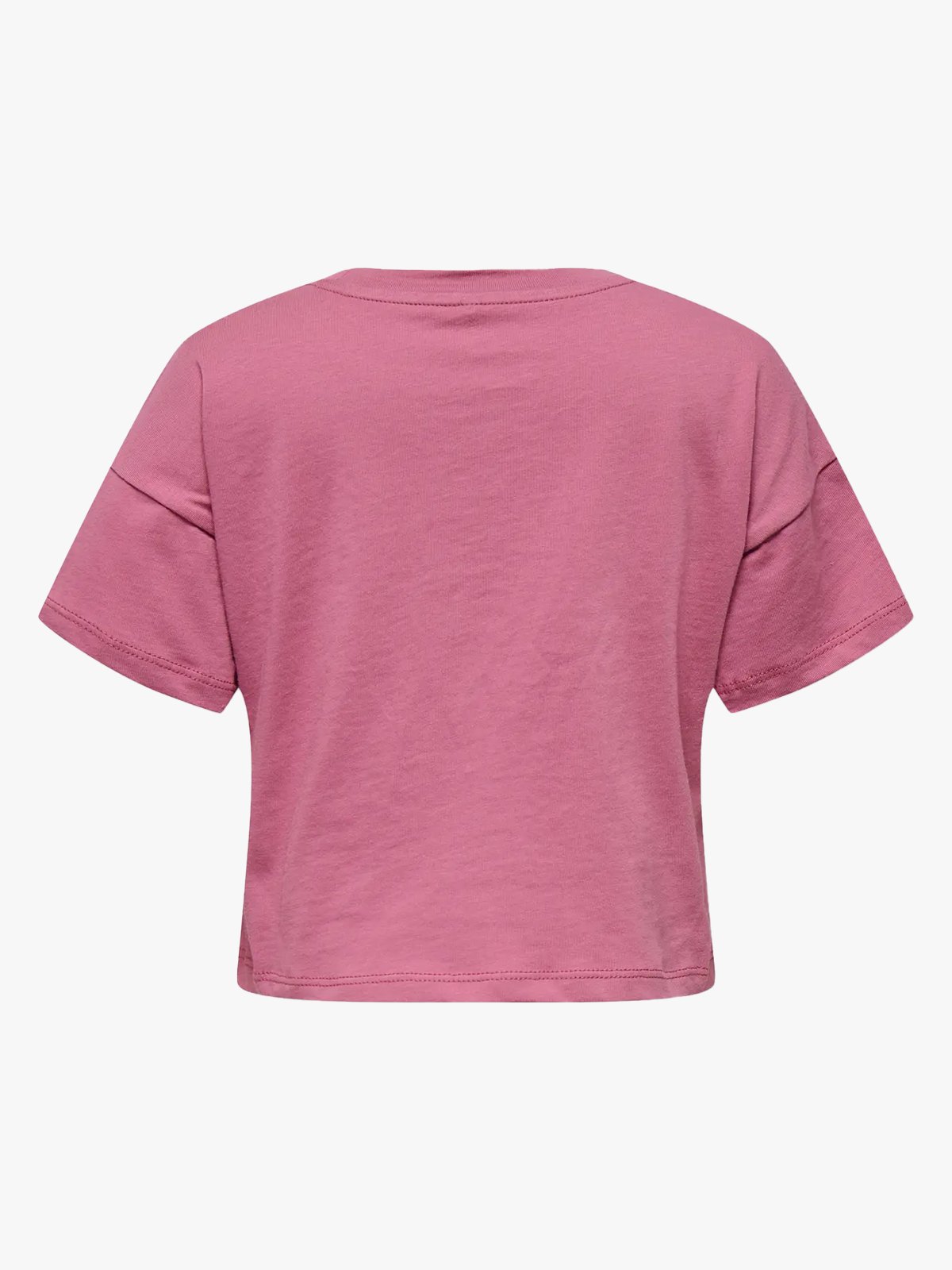 Kids Only Anna Short Sleeve Heart Tee Juniors Heather Rose Heart/Beaujolais