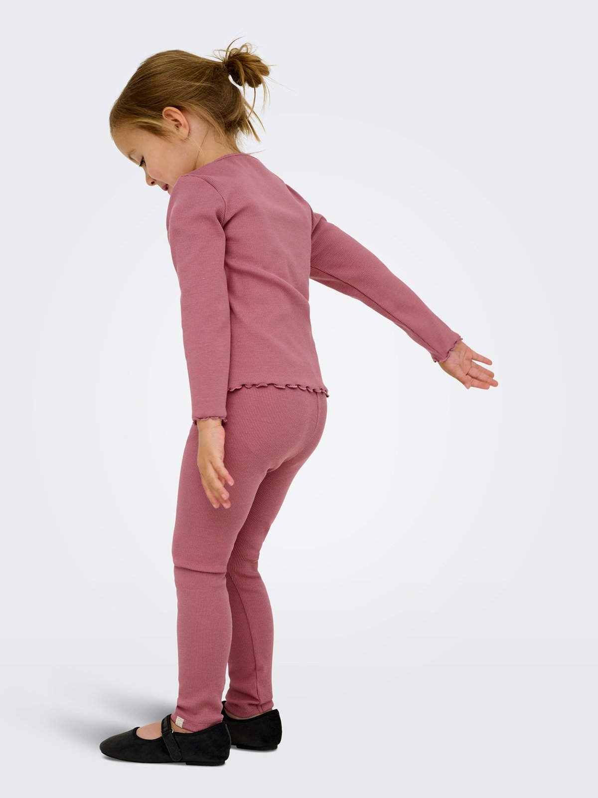 Kids Only Trinny Long Sleeve Oneck Top Heather Rose