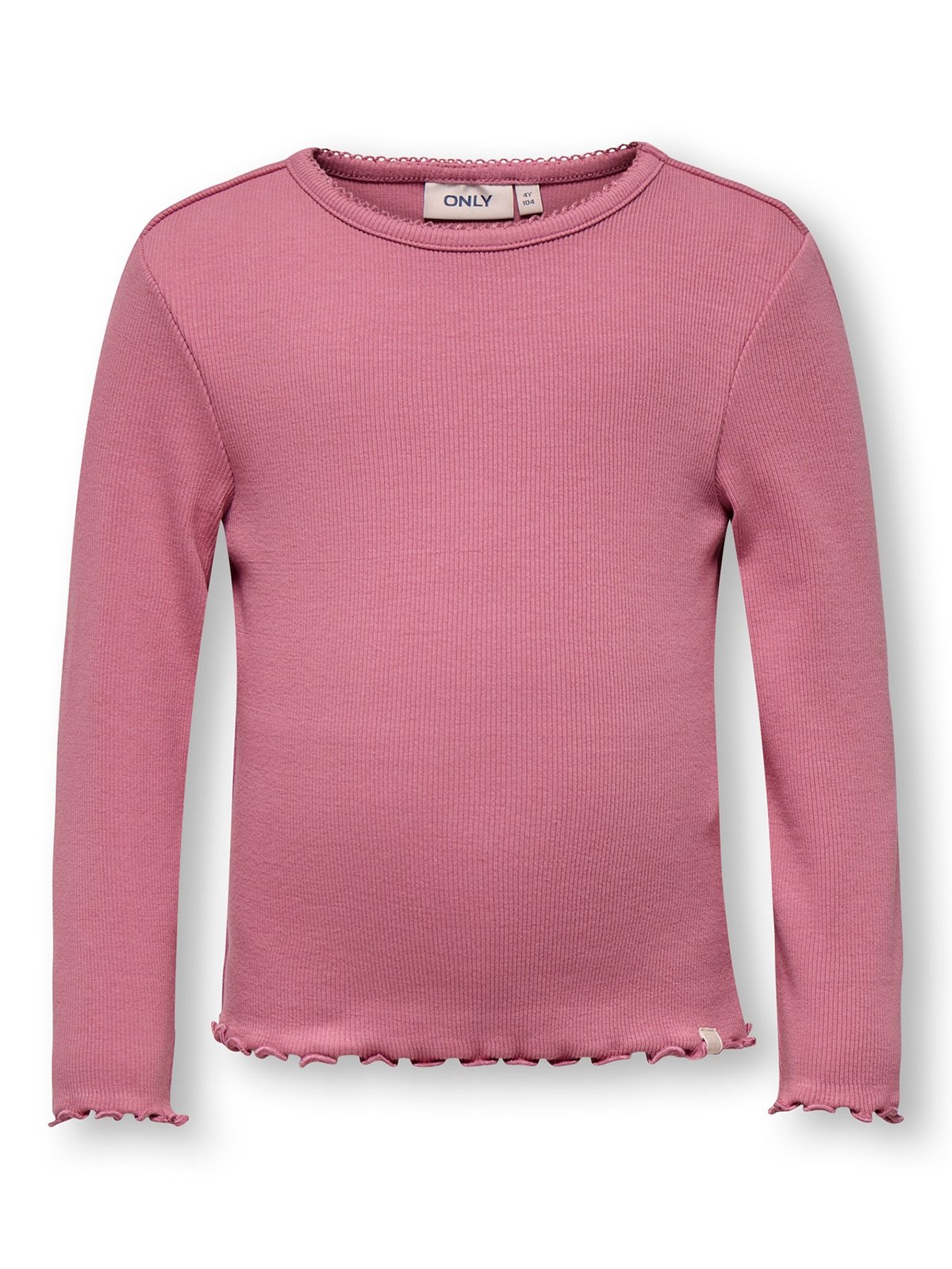 Kids Only Trinny Long Sleeve Oneck Top Heather Rose