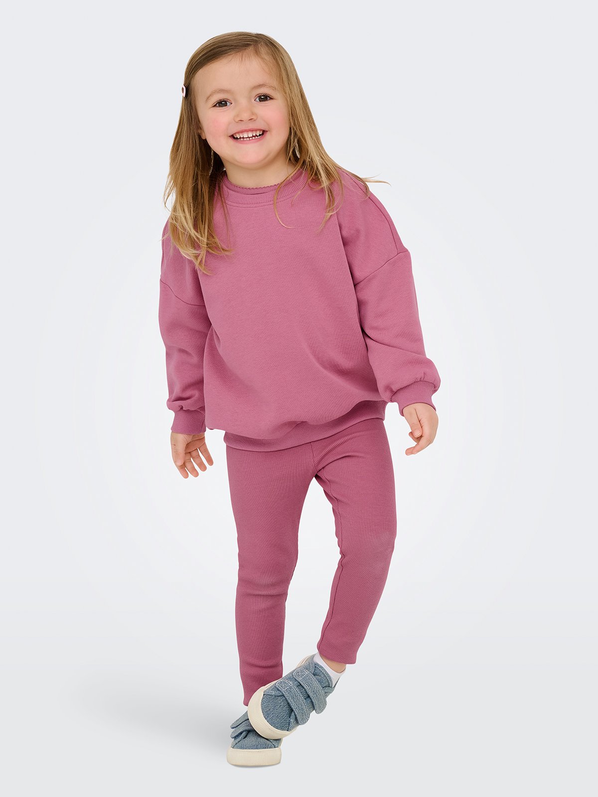 Kids Only Georgia Life Long Sleeve O-Neck Sweater Heather Rose