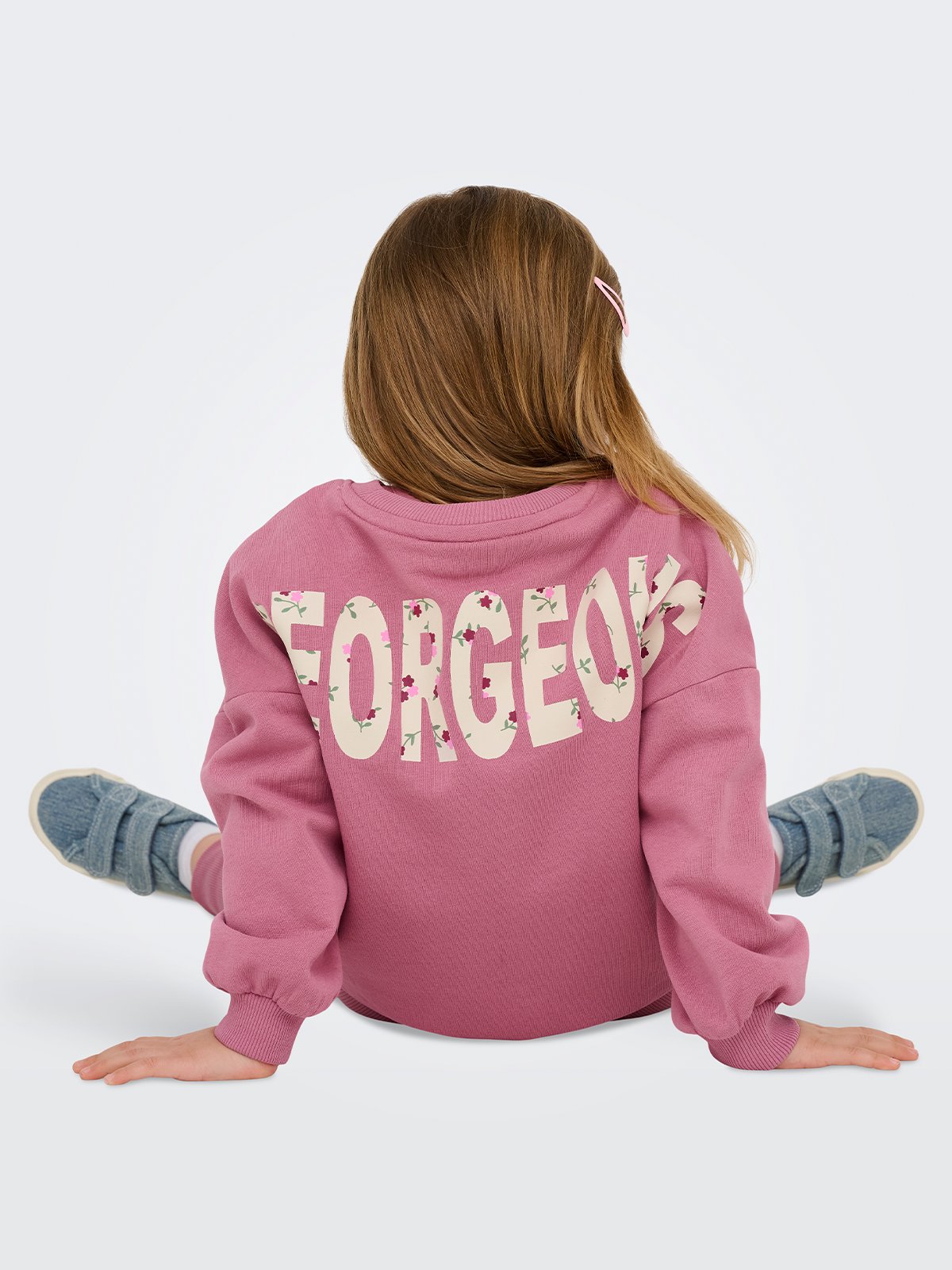 Kids Only Georgia Life Long Sleeve O-Neck Sweater Heather Rose