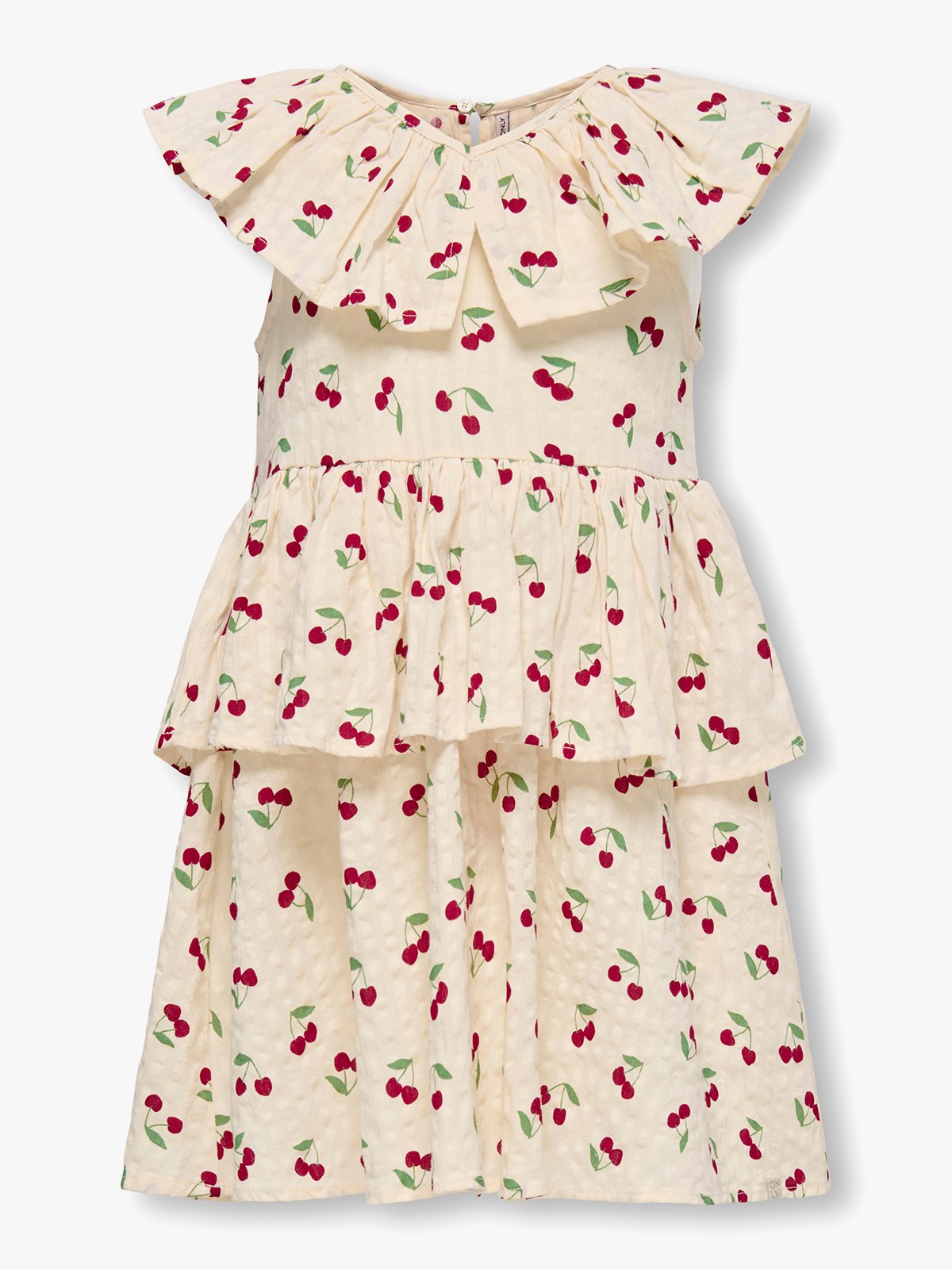 Kids Only Cerise Layered Dress Whitecap Grey