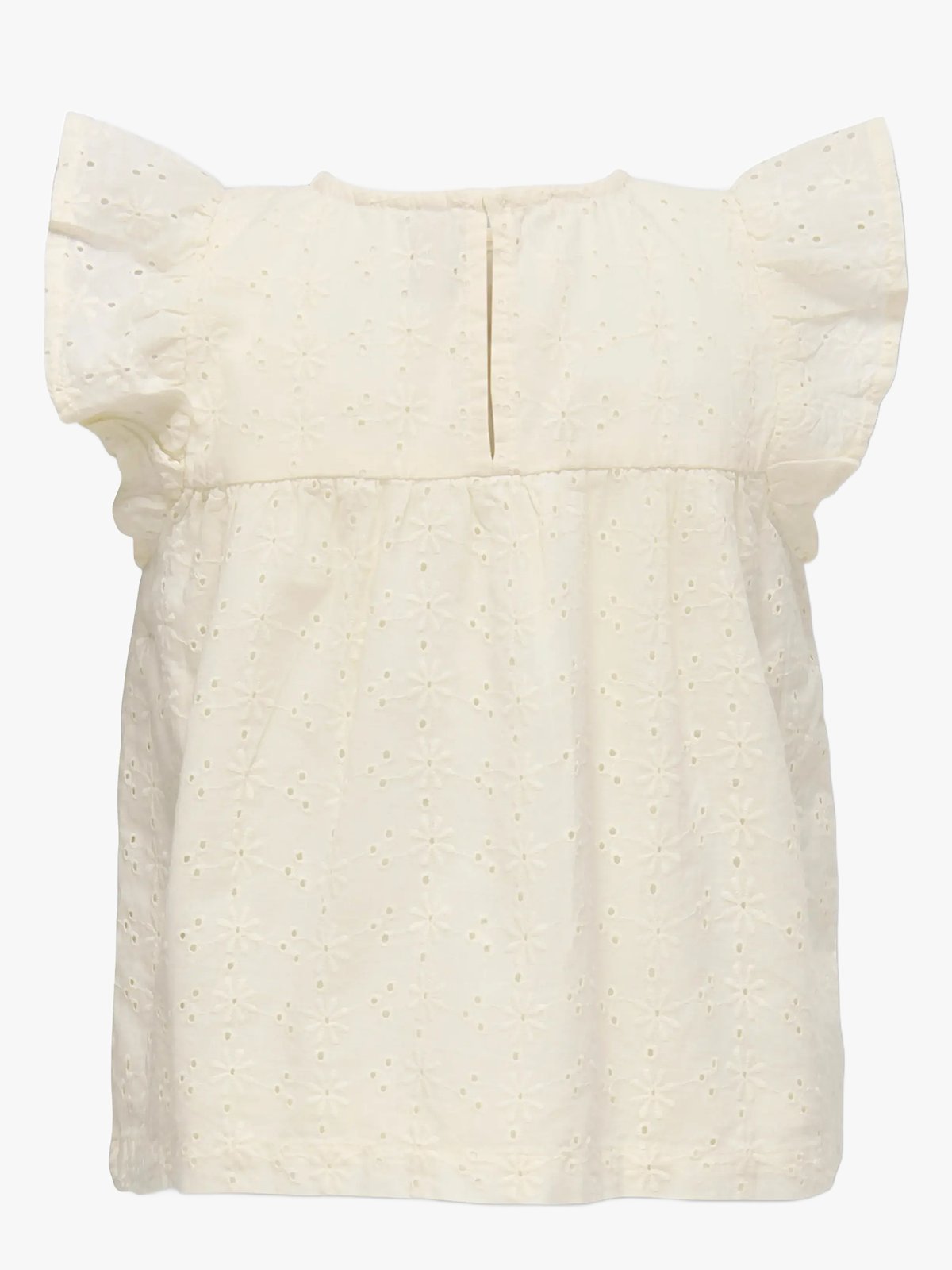 Kids Only Margot Life Short Sleeve Embroidery Top Tofu