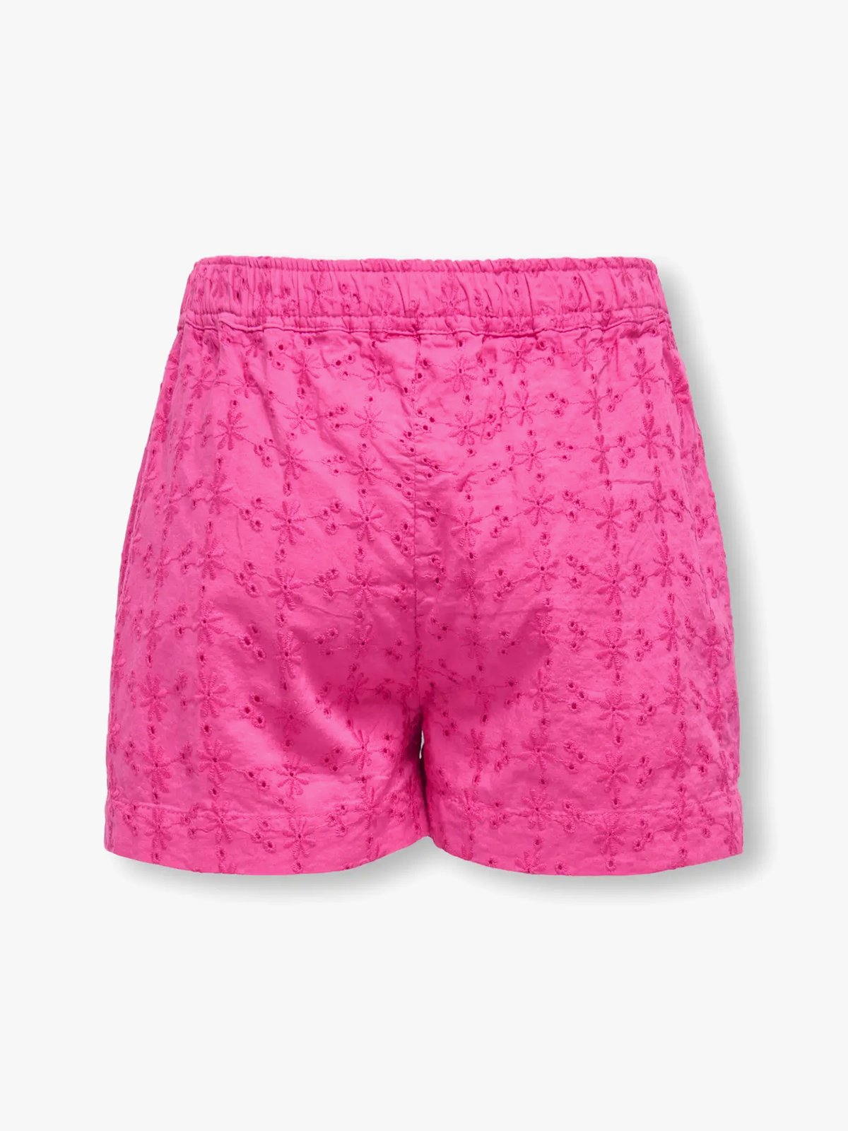 Kids Only Margot Life Embroidery Shorts Woven Fuchsia Fedora