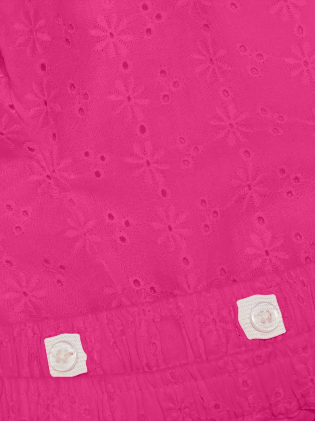 Kids Only Margot Life Embroidery Shorts Woven Fuchsia Fedora