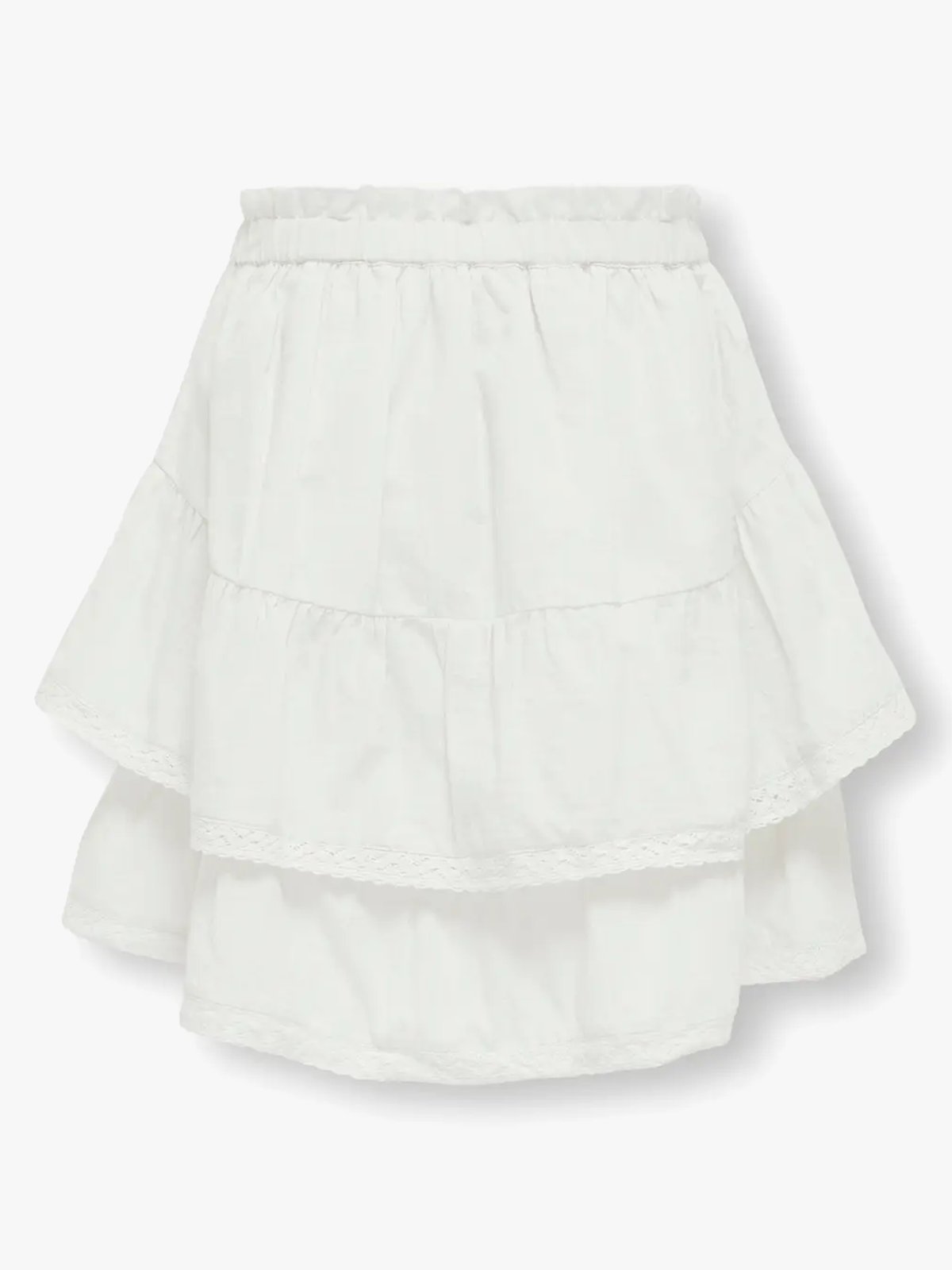 Kids Only Esther Ladder Tape Skirt Woven Cloud Dancer