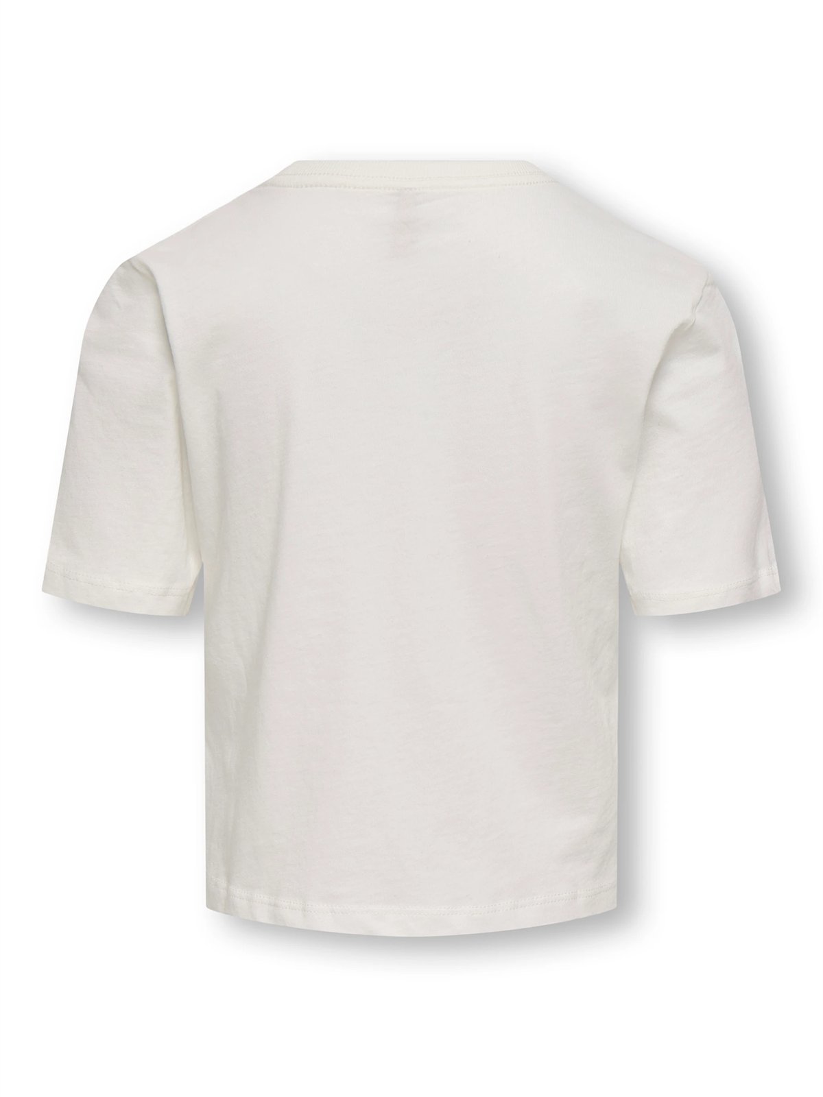 Kids Only Rex Short Sleeve Print Top Junior Cloud Dancer