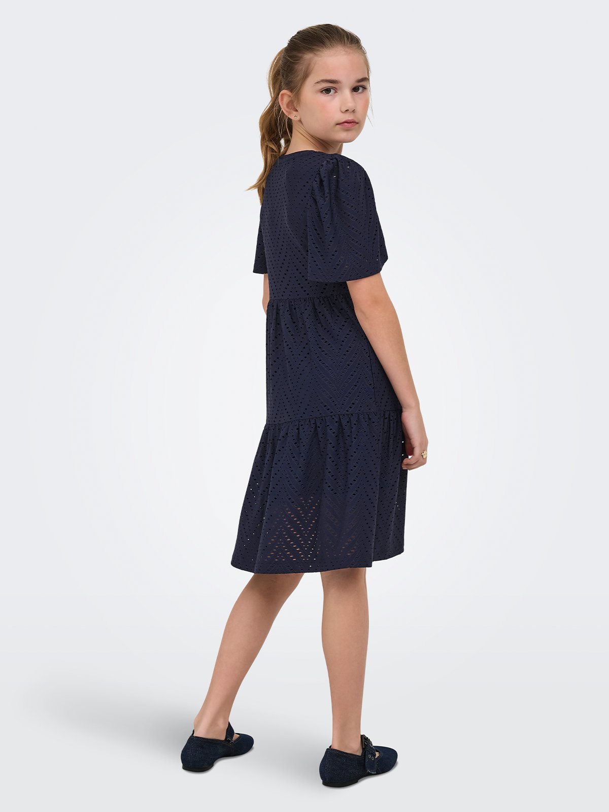 Kids Only Carla Cathinka S/S Dress Jrs Night Sky