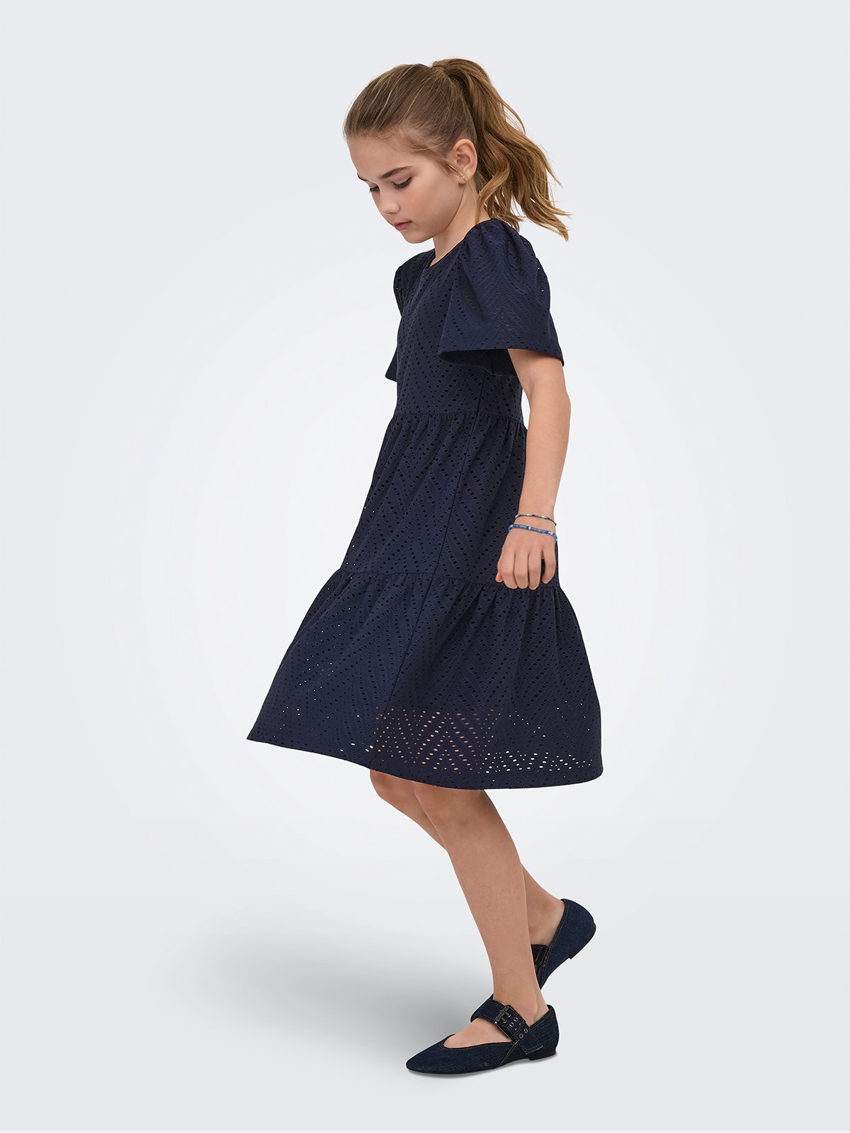Kids Only Carla Cathinka S/S Dress Jrs Night Sky