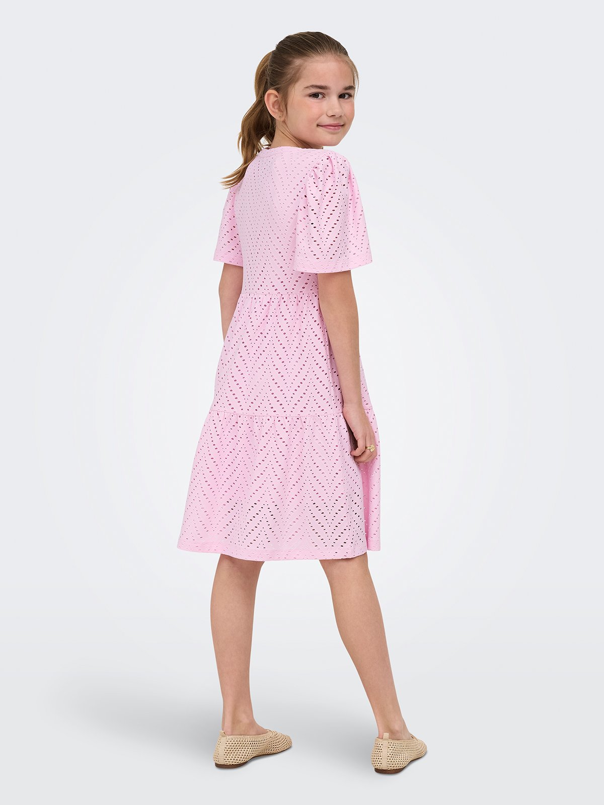 Kids Only Carla Cathinka S/S Dress Jrs Pirouette
