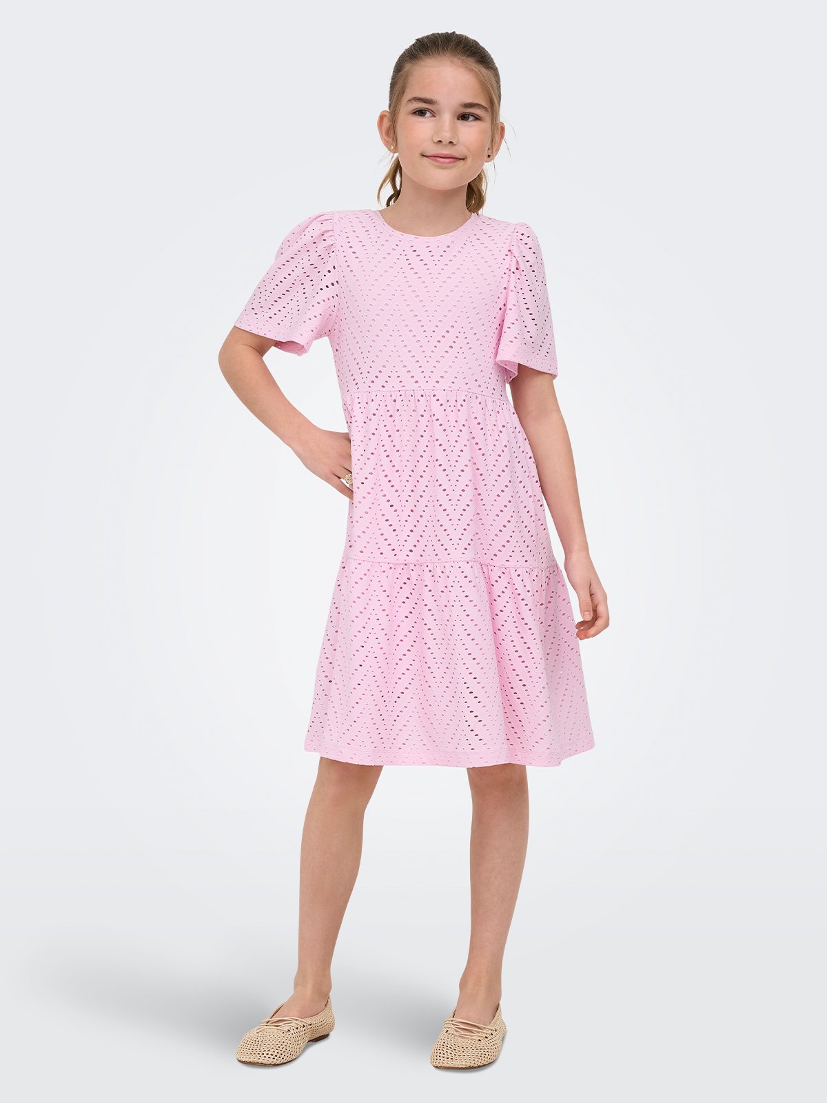Kids Only Carla Cathinka S/S Dress Jrs Pirouette