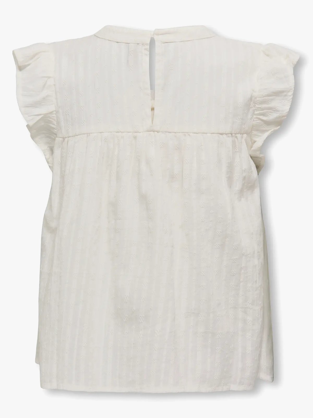 Kids Only Camille S/L Shirt Woven Cloud Dancer