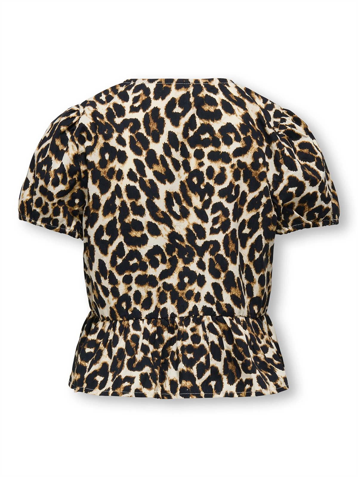 Kids Only Clara Life Short Sleeve Bow Shirt Junior Black