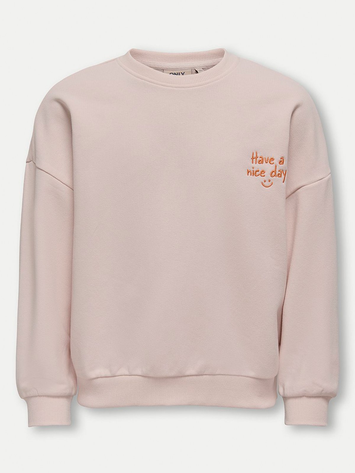 Kids Only Anni Oversized Long Sleeve O-Neck Sweater Mauve Chalk