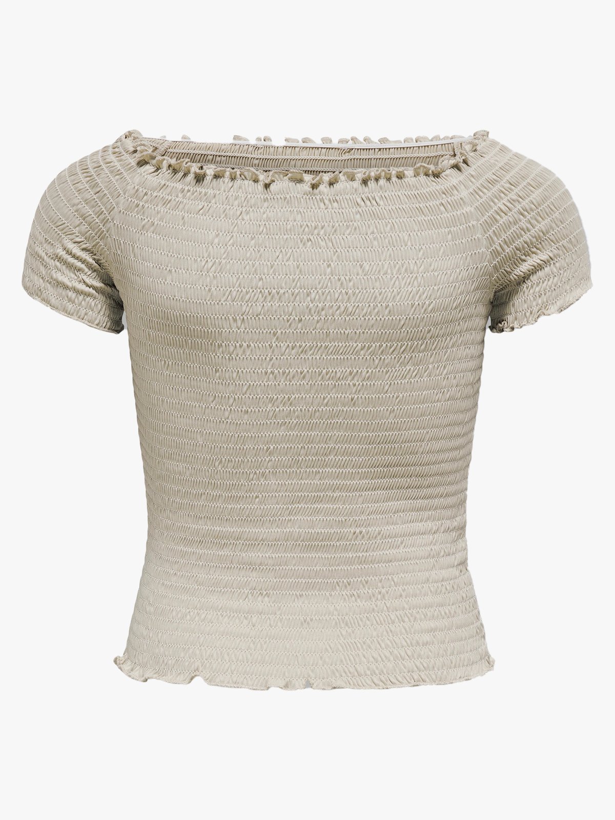 Kids Only Boa Ann Short Sleeve Smock Top Junior Pumice Stone