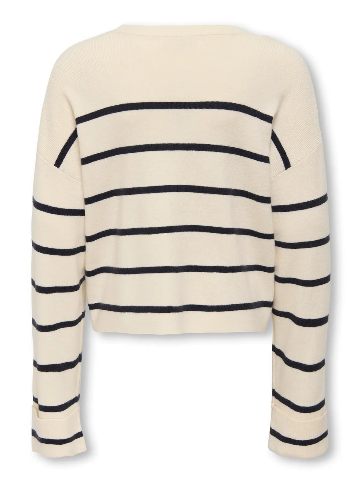 Kids Only Amy Life Long Sleeve O-Neck Knit Birch / Night Sky