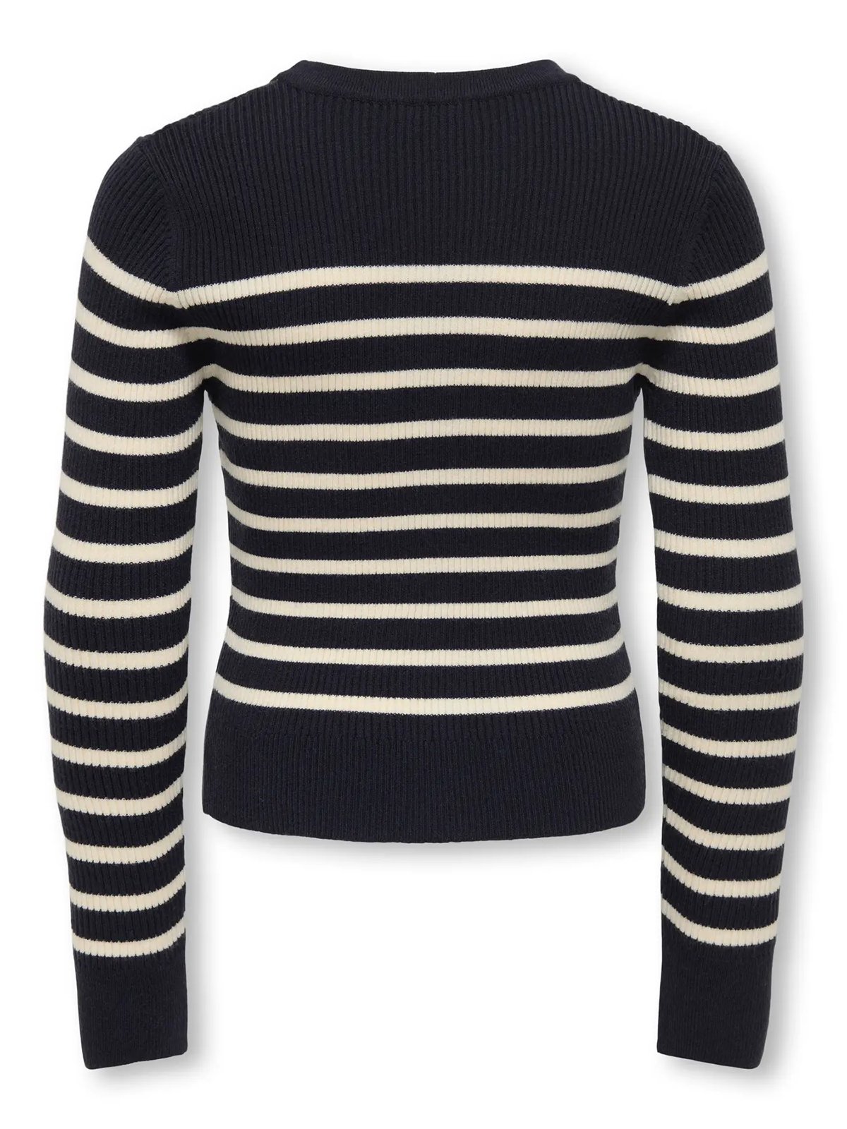 Kids Only Amy Life Long Sleeve Button Vneck Cardigan Knit Night Sky / Birch