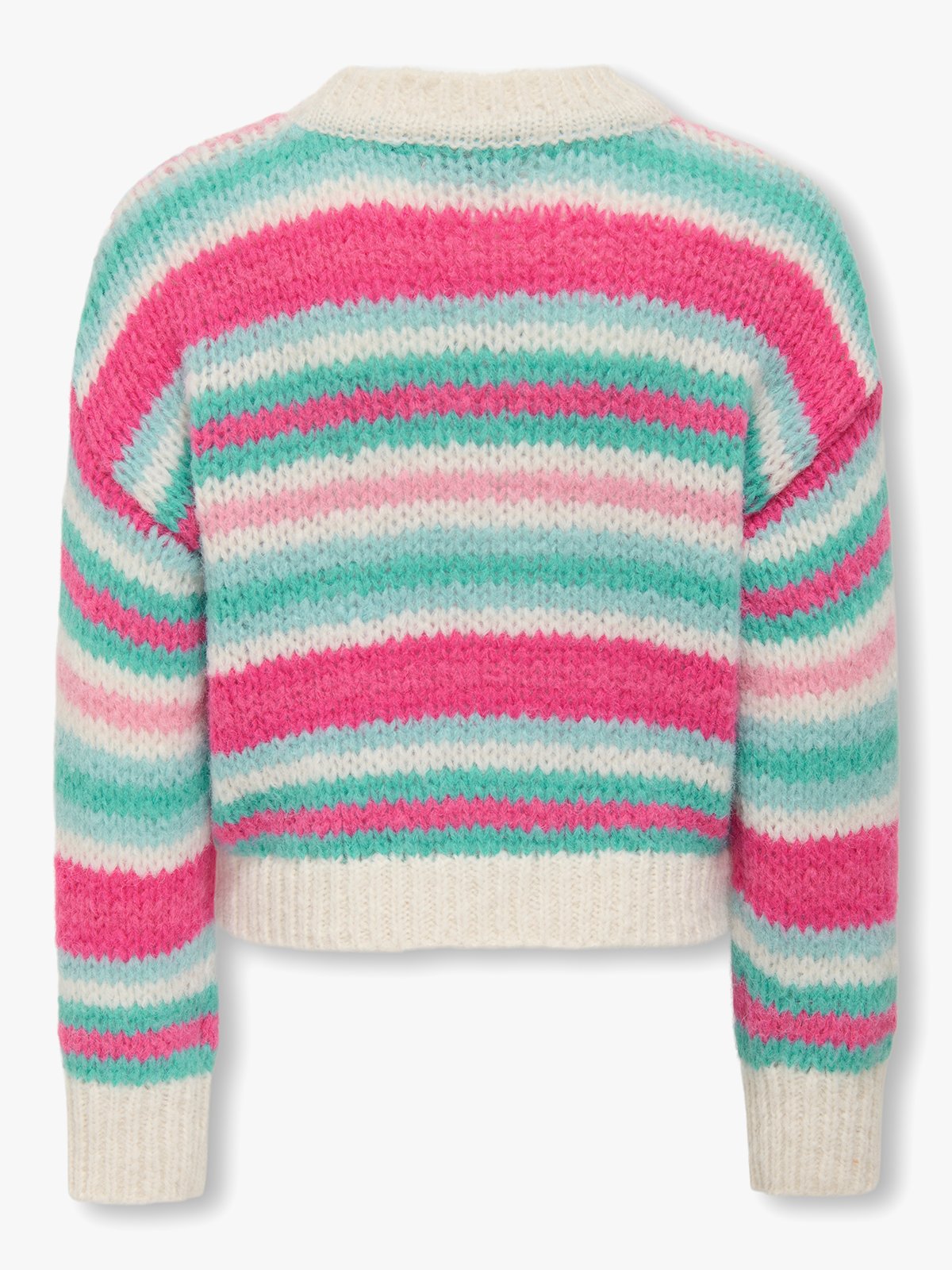 Kids Only Alyssa Life Long Sleeve Stripe O-Neck Knit Birch