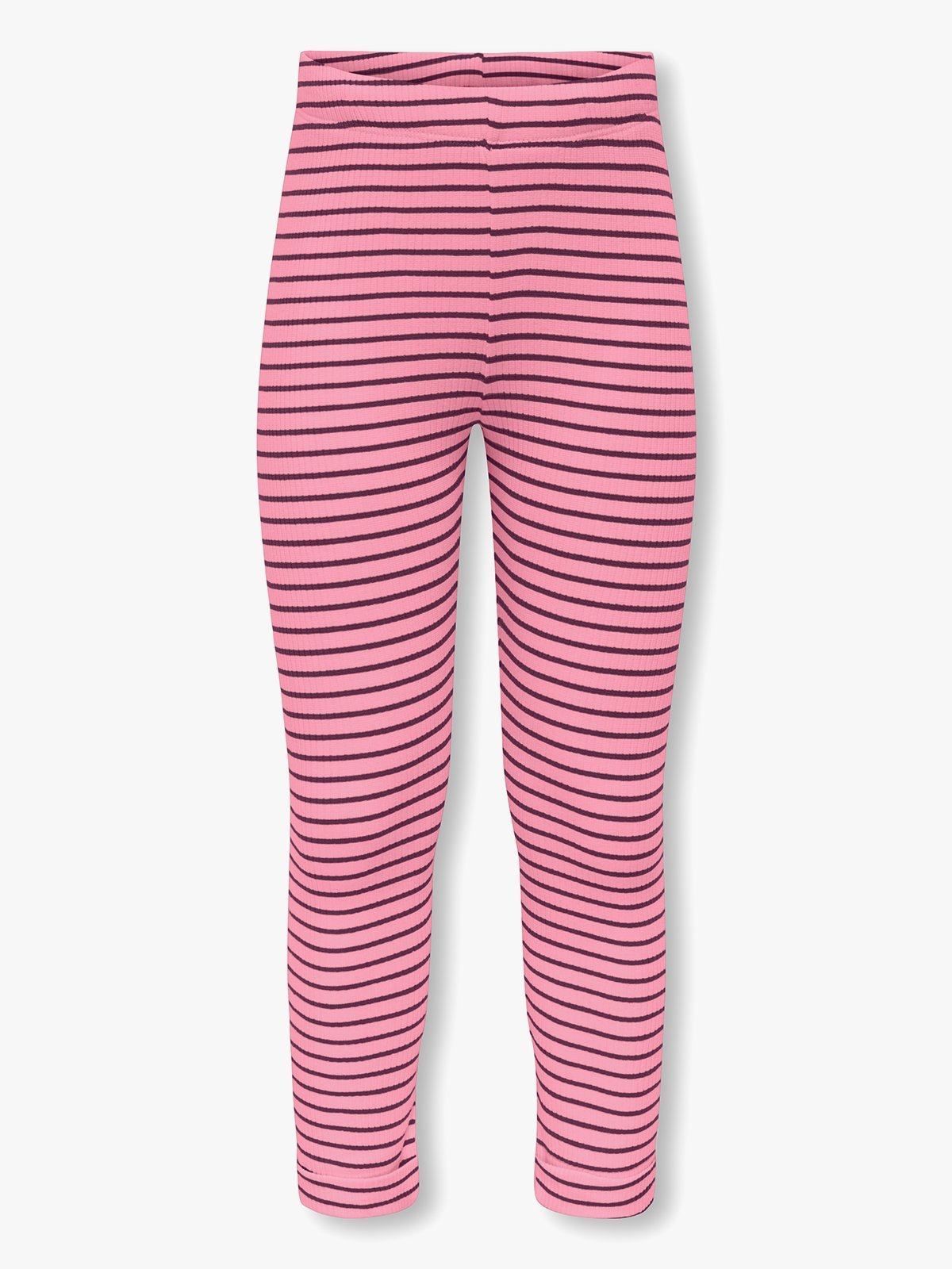 Kids Only Maude Stripe Basic Legging Sea Pink