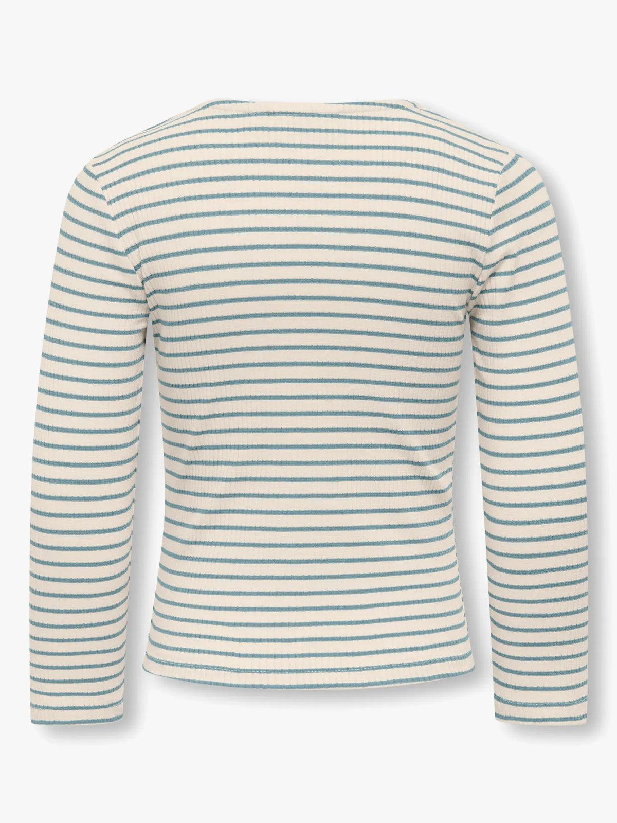 Kids Only Maude Stripe Long Sleeve O-Neck Top Junior Birch / Arona