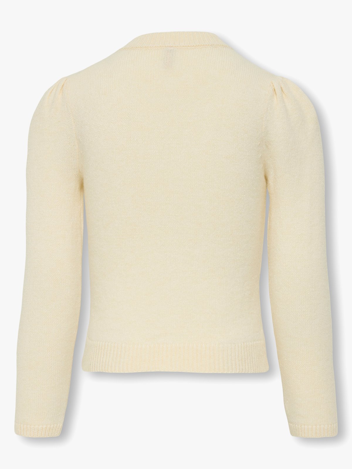 Kids Only Katia Life Long Sleeve Puff O-Nock Whitecap Gray