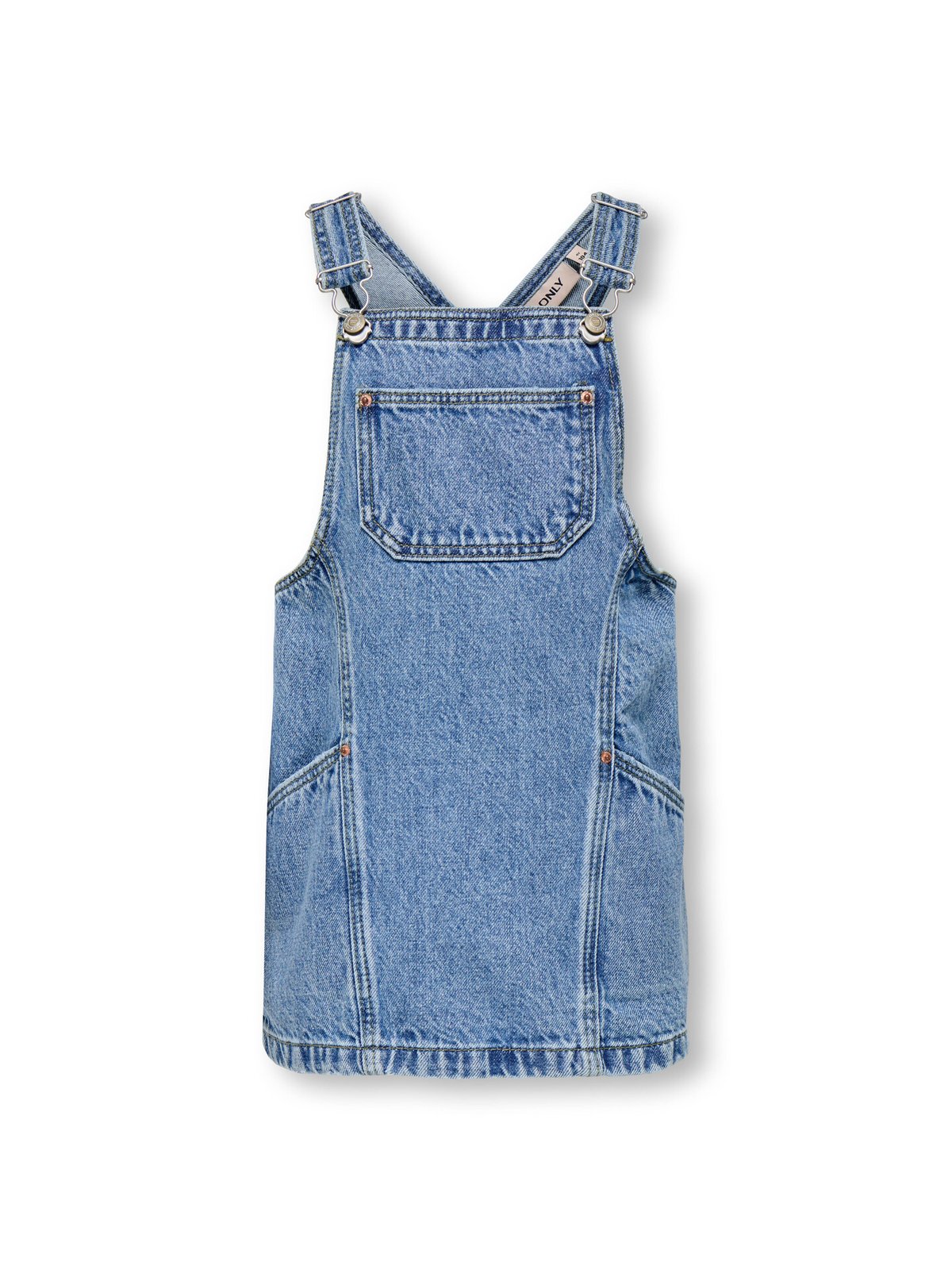 Kids Only Cille Short Spencer Dress Dnm Akm Medium Blue Denim
