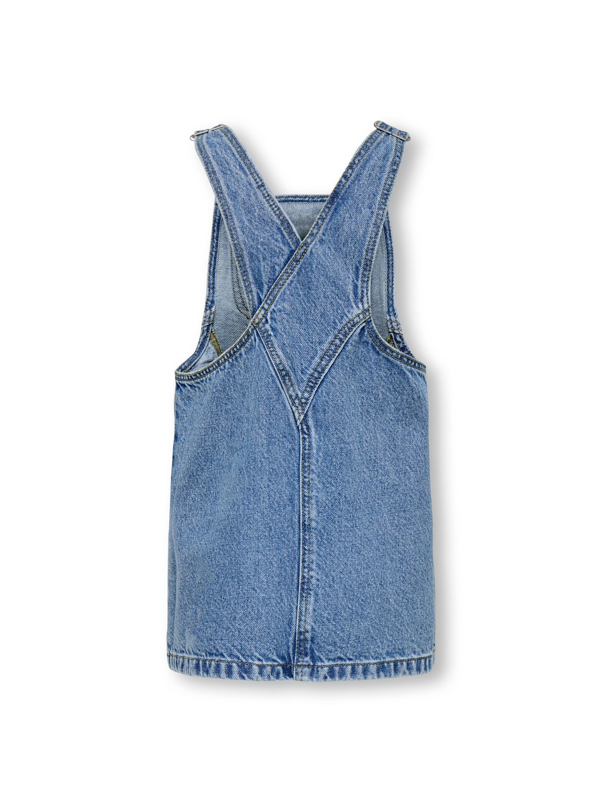 Kids Only Cille Short Spencer Dress Dnm Akm Medium Blue Denim