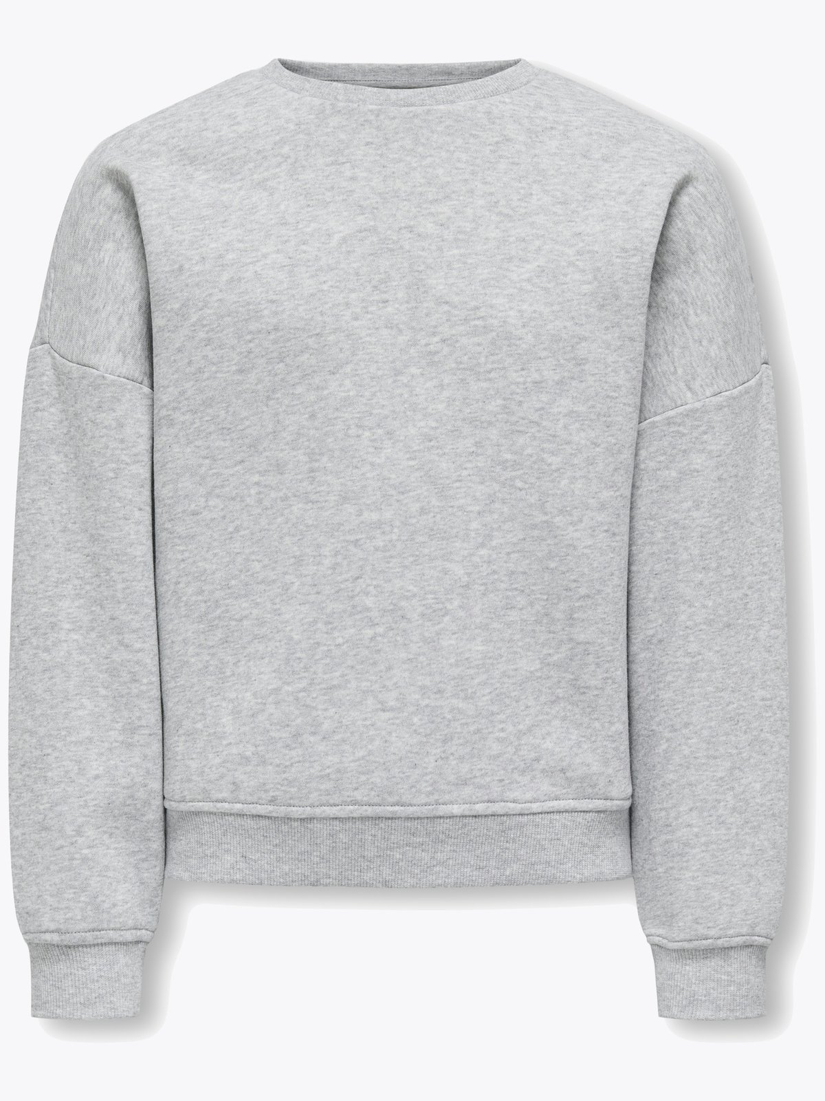 Kids Only Sweat Life Long Sleeve Crew Oversize Sweat Grå