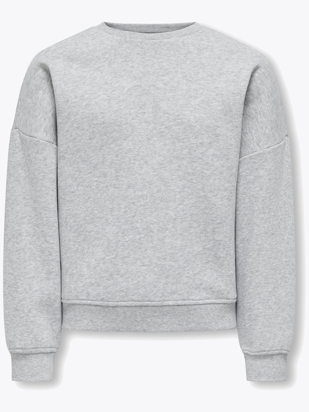 Kids Only Sweat Life Long Sleeve Crew Oversize Sweat Grå