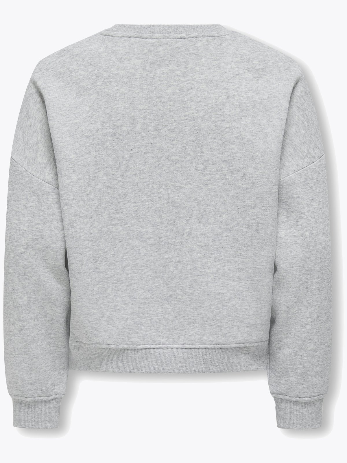 Kids Only Sweat Life Long Sleeve Crew Oversize Sweat Grå